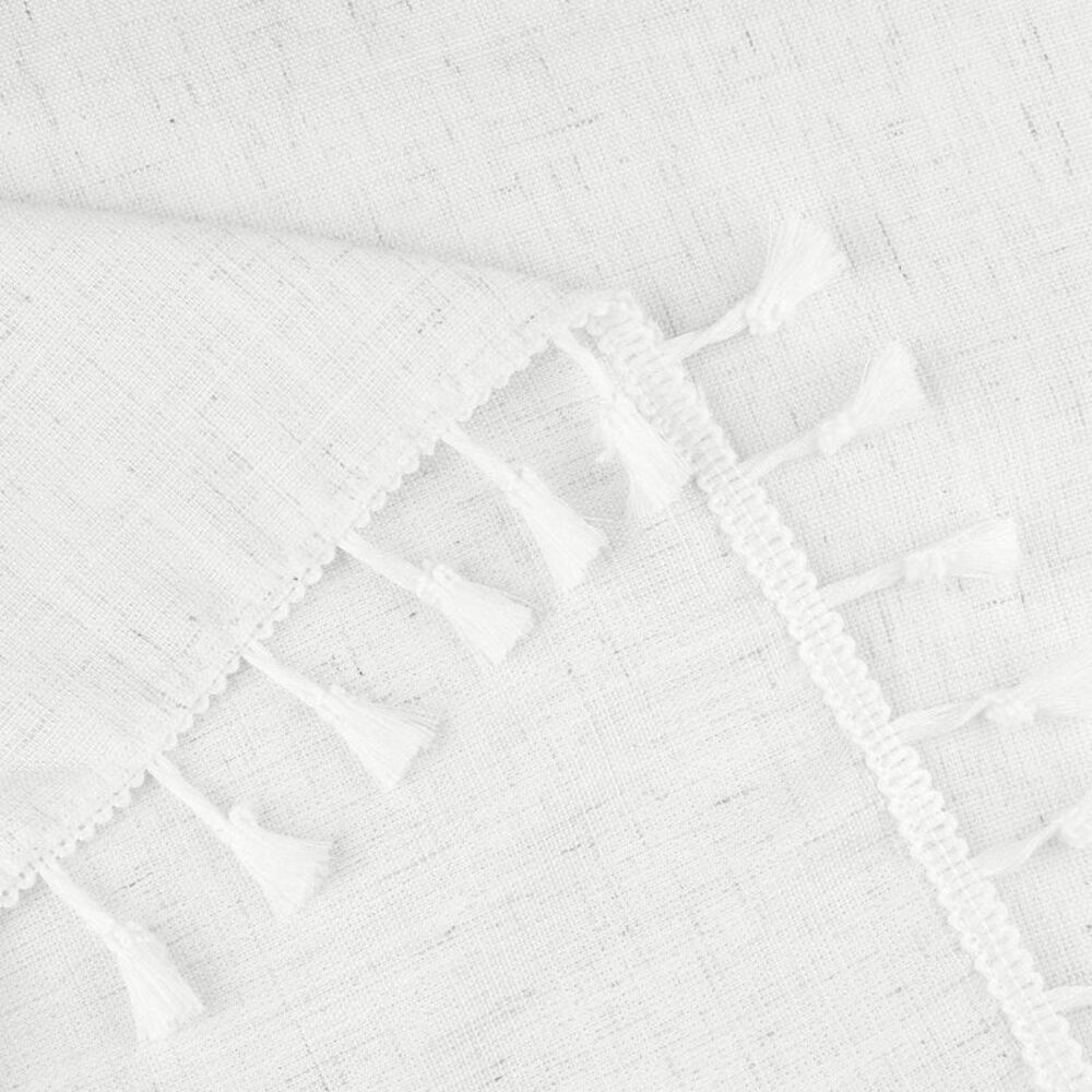 1 Pack Square Rustic Tablecloth, 55x55inch Diamond Grey - Picture 3 of 5